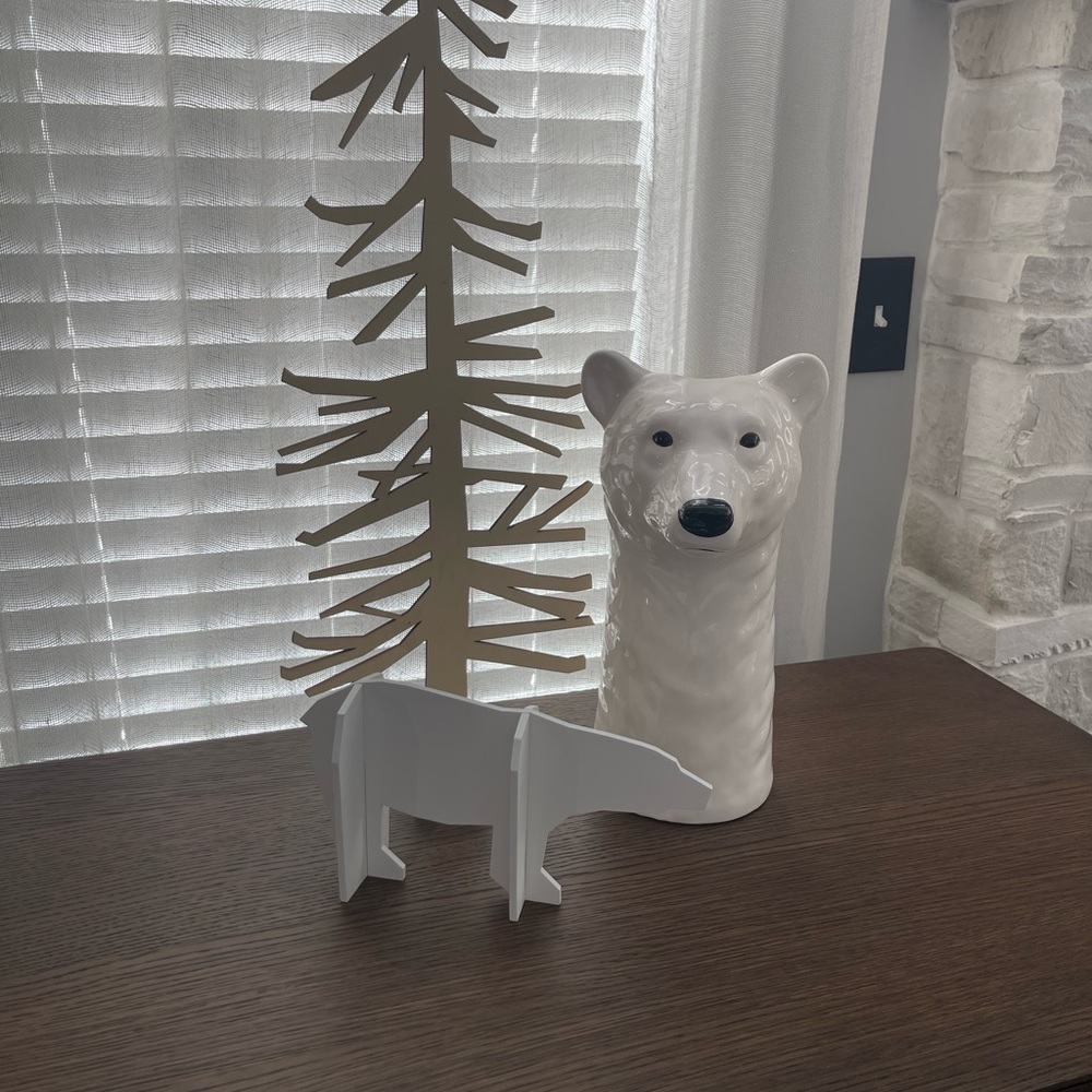 Polar Bear Decor Set